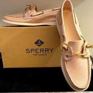 Sperry Pink Athletic Shoes